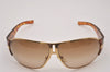 Authentic PRADA Sunglasses Vintage Tortoise Shell Plastic SPR60H Brown 8126I