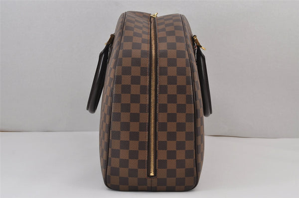 Authentic Louis Vuitton Damier Nolita 24 Hand Boston Bag N41454 LV 8127J