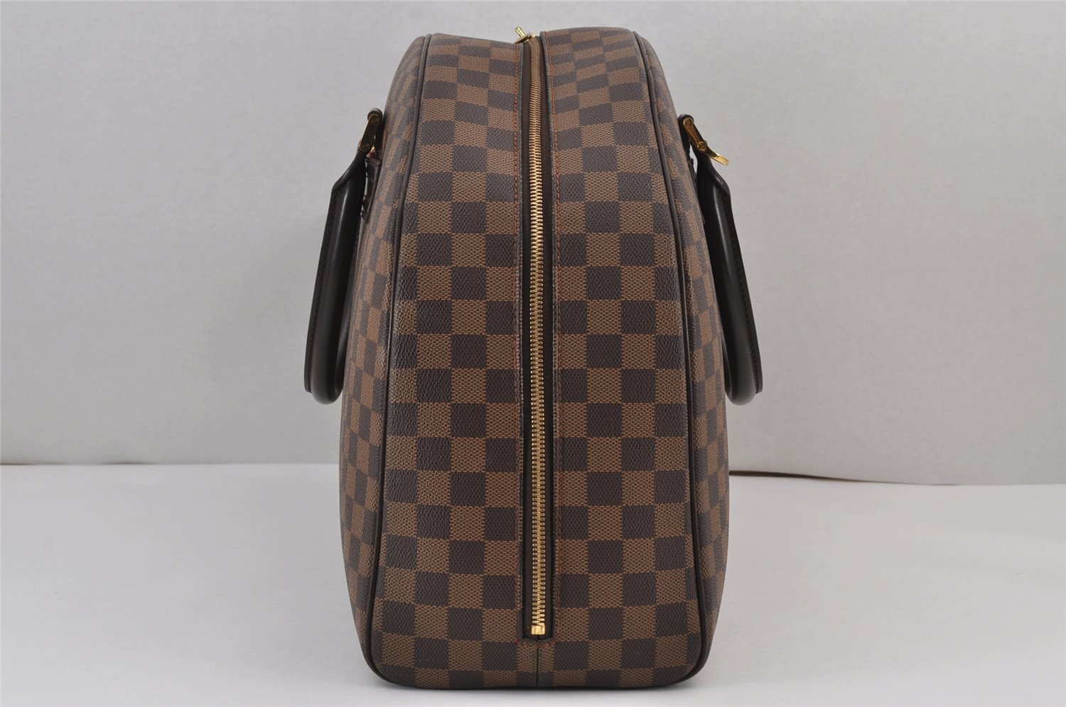 Authentic Louis Vuitton Damier Nolita 24 Hand Boston Bag N41454 LV 8127J