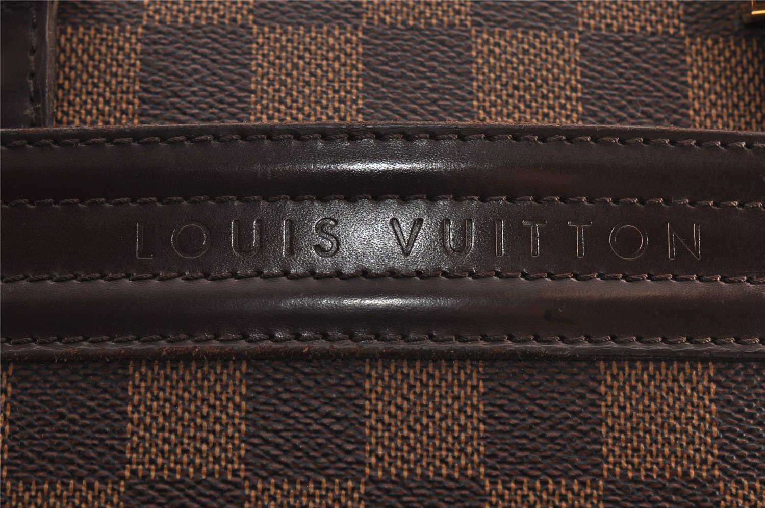 Authentic Louis Vuitton Damier Nolita 24 Hand Boston Bag N41454 LV 8127J