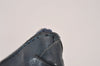 Authentic BOTTEGA VENETA Intrecciato Leather Coin Case Purse Navy Blue 8128I