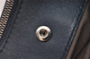Authentic BOTTEGA VENETA Intrecciato Leather Coin Case Purse Navy Blue 8128I