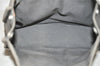 Authentic HERMES Vintage Fourre Tout PM Hand Tote Bag Canvas Gray 8129J