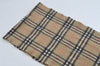 Authentic BURBERRY Nova Check Cashmere Winter Scarf Stole Beige 8130I