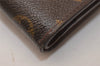 Authentic Louis Vuitton Monogram Compact Zip Bifold Wallet Purse M61667 LV 8130J