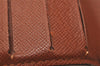 Authentic Louis Vuitton Monogram Compact Zip Bifold Wallet Purse M61667 LV 8130J