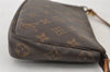 Authentic Louis Vuitton Monogram Pochette Accessoires Pouch M51980 LV 8131I
