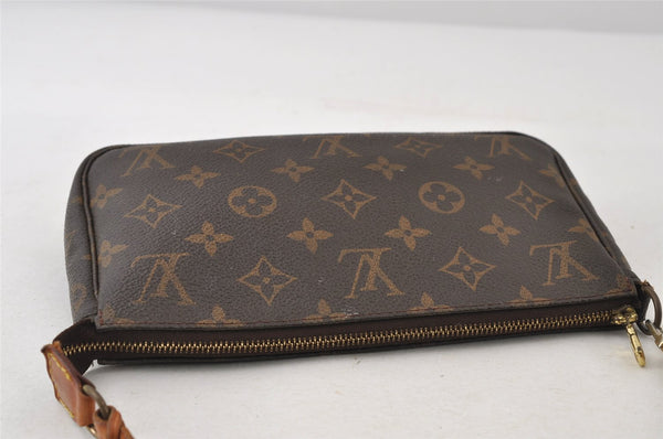 Authentic Louis Vuitton Monogram Pochette Accessoires Pouch M51980 LV 8131I