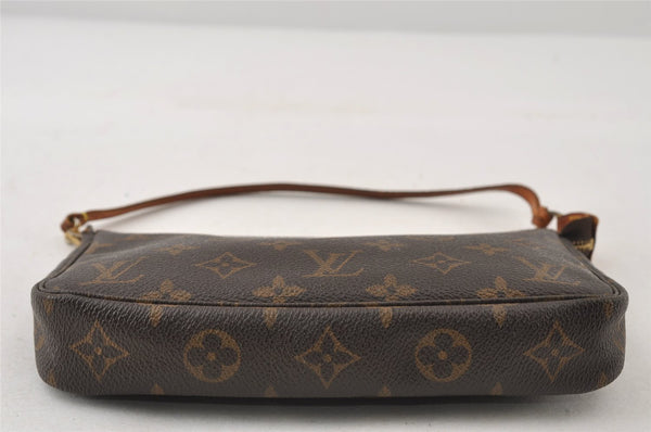Authentic Louis Vuitton Monogram Pochette Accessoires Pouch M51980 LV 8131I