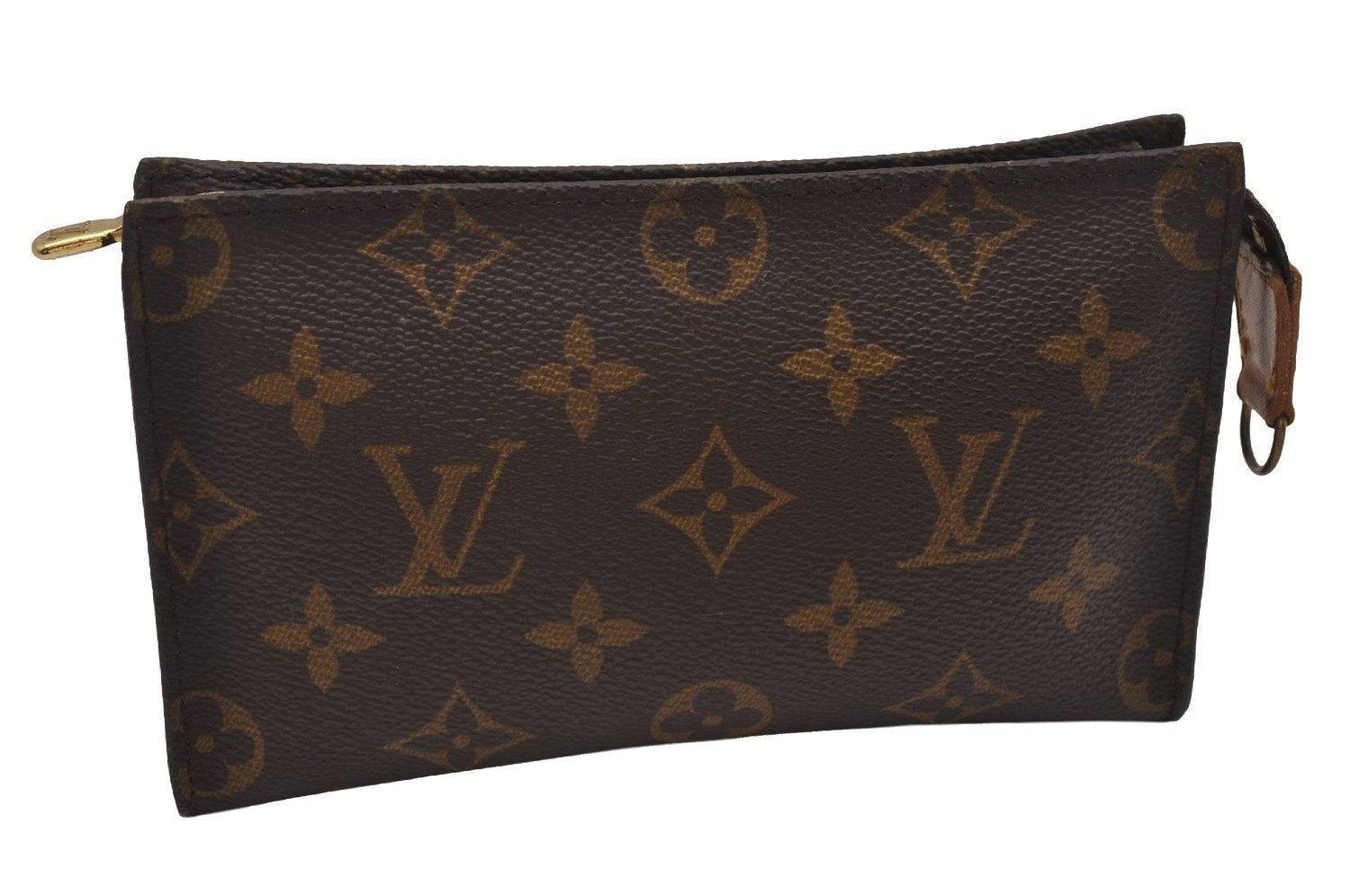 Authentic Louis Vuitton Monogram Pouch For Bucket PM LV 8132I