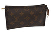 Authentic Louis Vuitton Monogram Pouch For Bucket PM LV 8132I