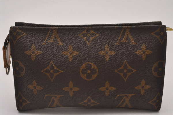 Authentic Louis Vuitton Monogram Pouch For Bucket PM LV 8132I