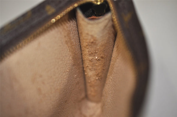 Authentic Louis Vuitton Monogram Pouch For Bucket PM LV 8132I