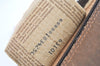 Authentic GUCCI Web Sherry Line Shoulder Cross Bag GG PVC Leather Brown 8132J