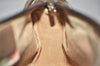 Authentic GUCCI Web Sherry Line Shoulder Cross Bag GG PVC Leather Brown 8132J