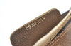 Authentic GUCCI Web Sherry Line Shoulder Cross Bag GG PVC Leather Brown 8132J