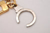 Auth Louis Vuitton Porte Cles Insolence Charm Key Ring Silver M66133 LV 8133I