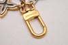 Auth Louis Vuitton Porte Cles Insolence Charm Key Ring Silver M66133 LV 8133I