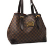 Authentic Louis Vuitton Damier Hampstead MM Shoulder Tote Bag N51204 LV 8133J