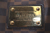 Authentic Louis Vuitton Damier Hampstead MM Shoulder Tote Bag N51204 LV 8133J
