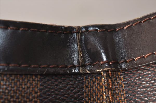 Authentic Louis Vuitton Damier Hampstead MM Shoulder Tote Bag N51204 LV 8133J