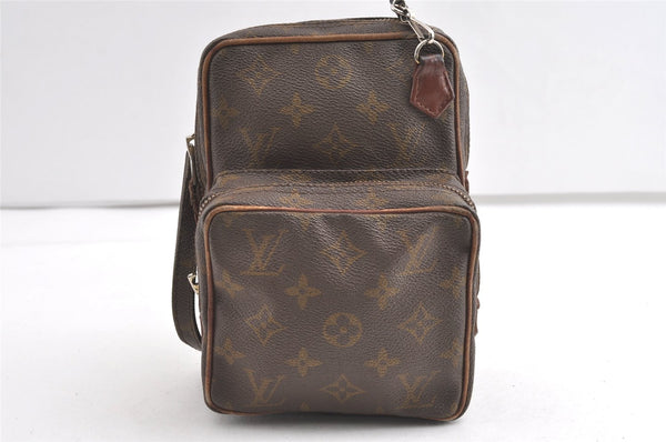 Authentic Louis Vuitton Monogram Amazone Shoulder Cross Body Bag Old Model 8135J