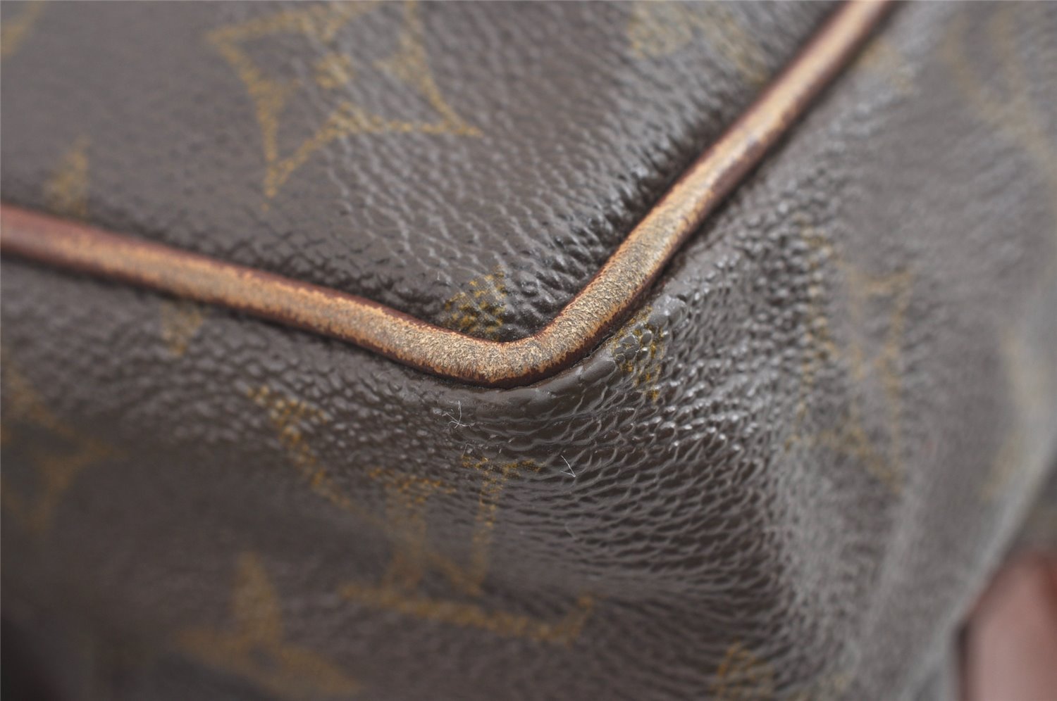 Authentic Louis Vuitton Monogram Amazone Shoulder Cross Body Bag Old Model 8135J