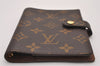Authentic Louis Vuitton Monogram Agenda PM Notebook Cover R20005 LV Junk 8136I