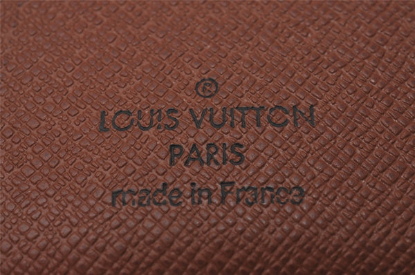 Authentic Louis Vuitton Monogram Agenda PM Notebook Cover R20005 LV Junk 8136I