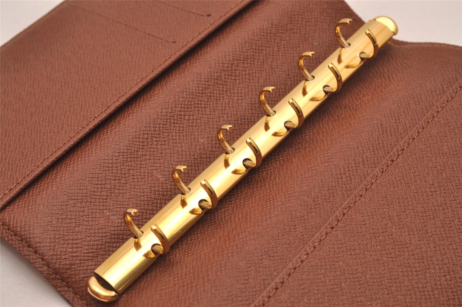 Authentic Louis Vuitton Monogram Agenda PM Notebook Cover R20005 LV Junk 8136I