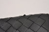 Authentic BOTTEGA VENETA Intrecciato Leather Long Wallet Purse Black 8137I