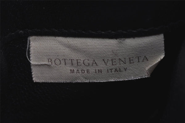 Authentic BOTTEGA VENETA Intrecciato Leather Long Wallet Purse Black 8137I