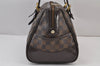 Authentic Louis Vuitton Damier Berkeley Hand Boston Bag Purse N52000 LV 8137J