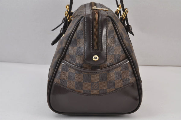 Authentic Louis Vuitton Damier Berkeley Hand Boston Bag Purse N52000 LV 8137J