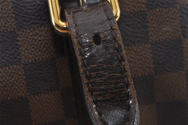 Authentic Louis Vuitton Damier Berkeley Hand Boston Bag Purse N52000 LV 8137J