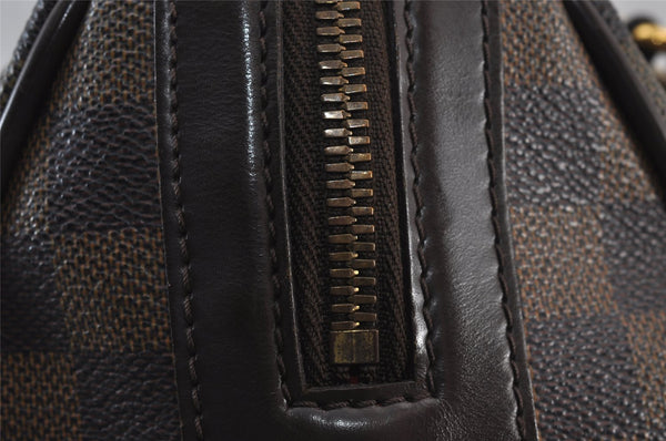 Authentic Louis Vuitton Damier Berkeley Hand Boston Bag Purse N52000 LV 8137J