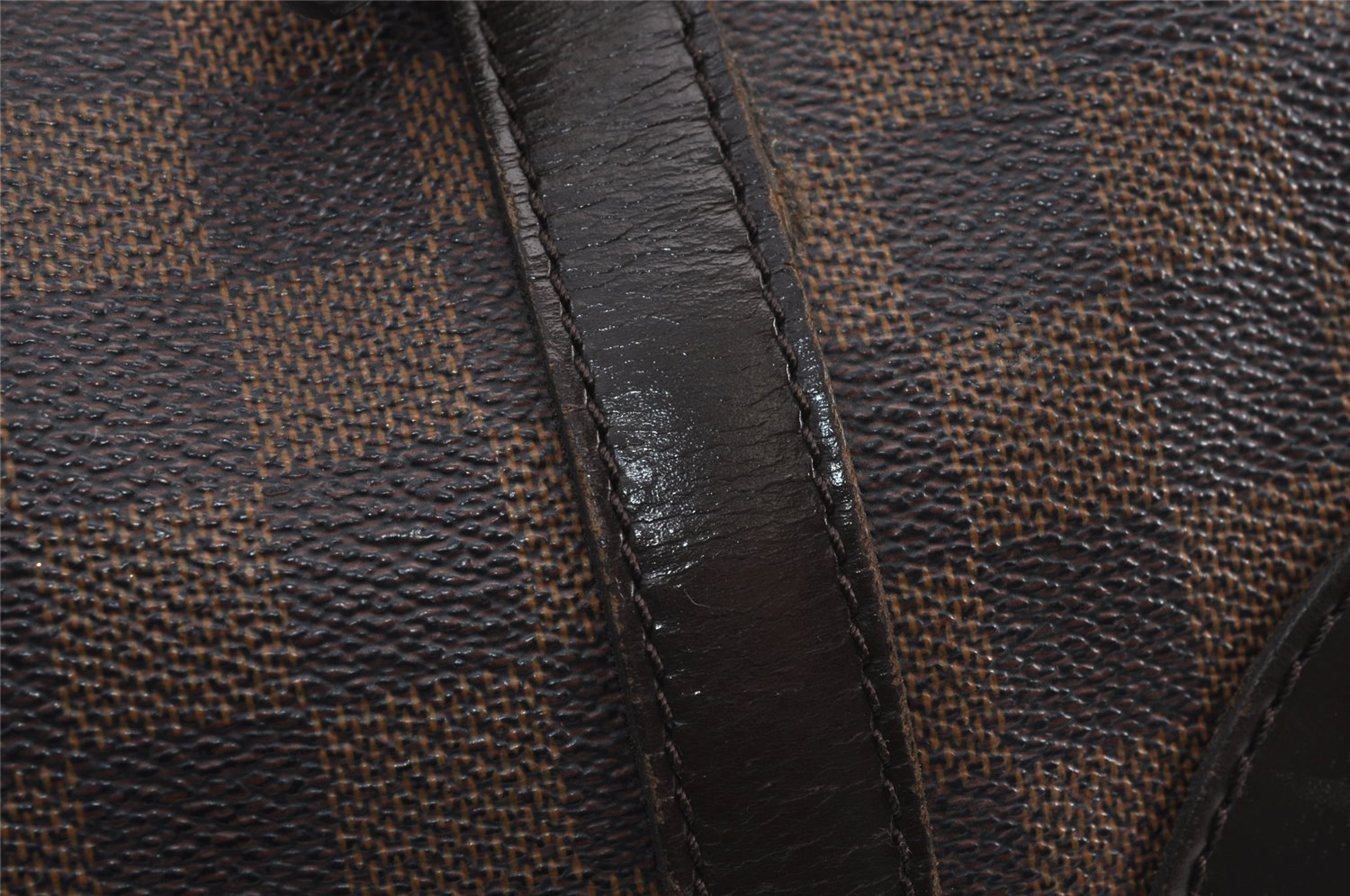 Authentic Louis Vuitton Damier Berkeley Hand Boston Bag Purse N52000 LV 8137J