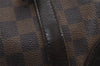 Authentic Louis Vuitton Damier Berkeley Hand Boston Bag Purse N52000 LV 8137J