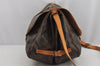 Authentic Louis Vuitton Monogram Saumur 35 Shoulder Cross Bag M42254 LV 8138J