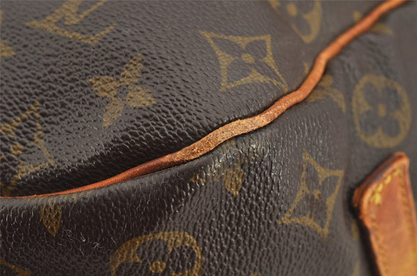 Authentic Louis Vuitton Monogram Saumur 35 Shoulder Cross Bag M42254 LV 8138J