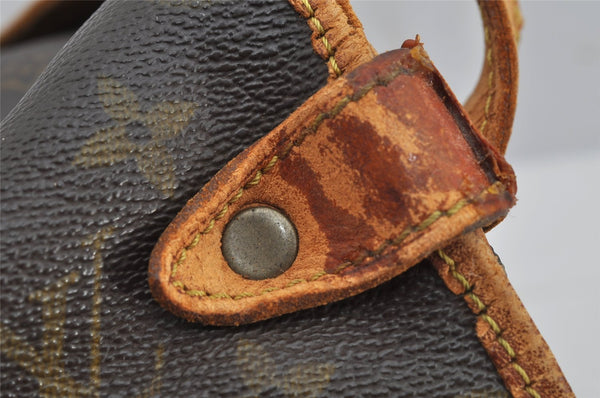 Authentic Louis Vuitton Monogram Saumur 35 Shoulder Cross Bag M42254 LV 8138J