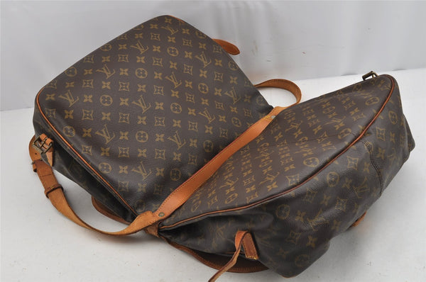 Authentic Louis Vuitton Monogram Saumur 35 Shoulder Cross Bag M42254 LV 8138J