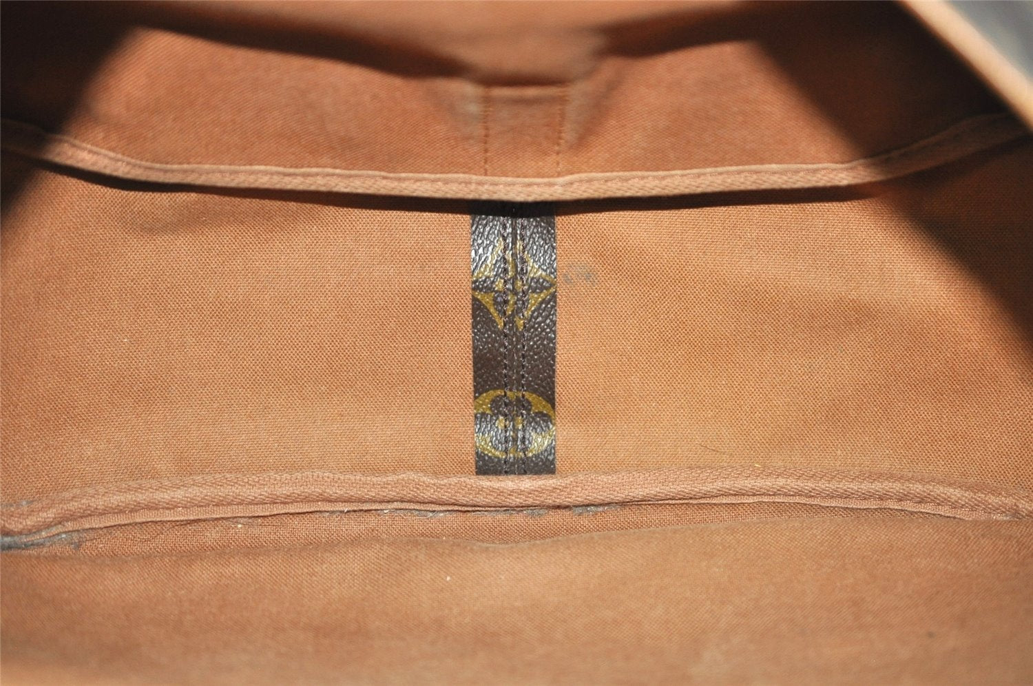 Authentic Louis Vuitton Monogram Saumur 35 Shoulder Cross Bag M42254 LV 8138J