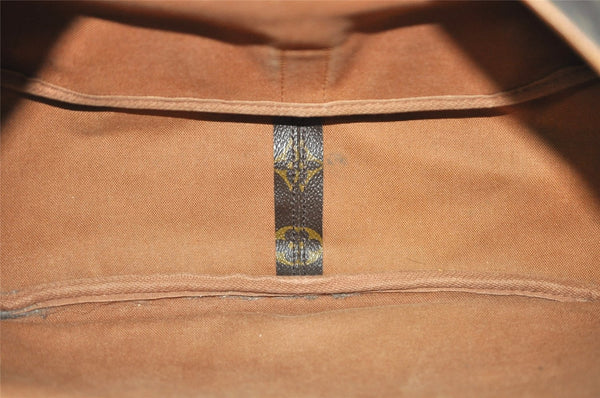 Authentic Louis Vuitton Monogram Saumur 35 Shoulder Cross Bag M42254 LV 8138J