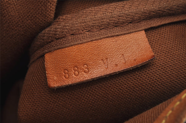 Authentic Louis Vuitton Monogram Saumur 35 Shoulder Cross Bag M42254 LV 8138J