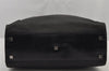 Authentic GUCCI Vintage Shoulder Tote Bag Canvas Leather 91249 Black 8140J