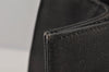 Authentic GUCCI Vintage Shoulder Tote Bag Canvas Leather 91249 Black 8140J