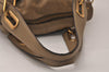 Authentic Chloe Paraty Small 2Way Shoulder Hand Bag Purse Leather Beige 8141J