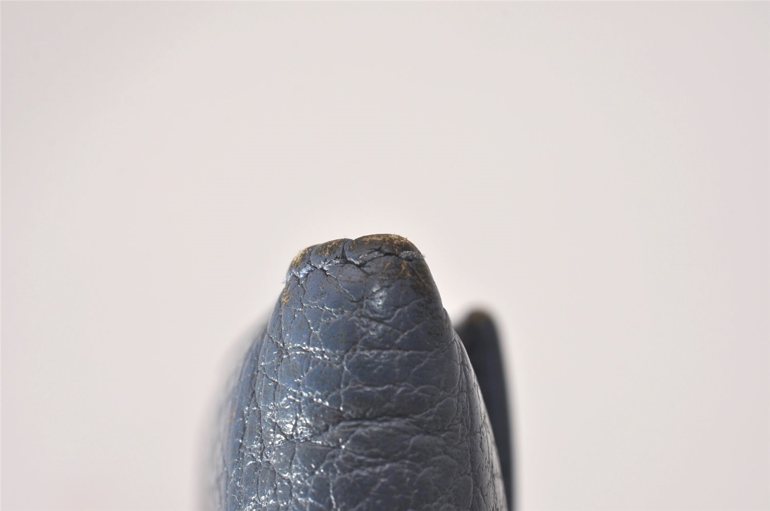 Authentic GUCCI Swing Vintage Bifold Wallet Purse Leather 368233 Blue 8143I