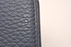 Authentic GUCCI Swing Vintage Bifold Wallet Purse Leather 368233 Blue 8143I